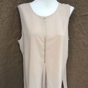 black label by chico's zippered tank tops